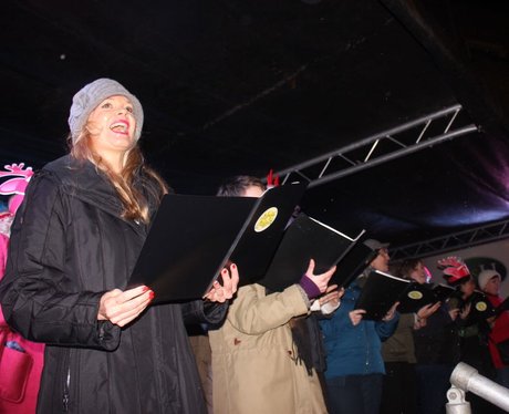 Heart Angels: Canterbury Christmas Light Switch On