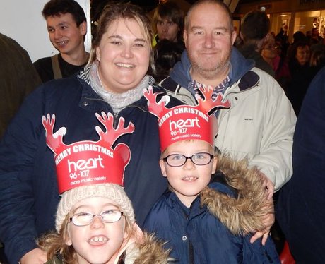Heart Angels: Canterbury Christmas Light Switch On