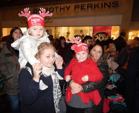 Heart Angels: Canterbury Christmas Light Switch On