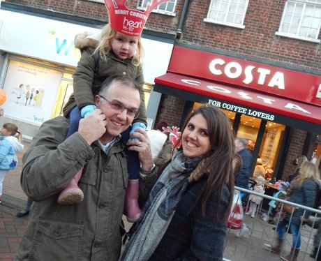 Heart Angels: Gillingham Christmas Light Switch On