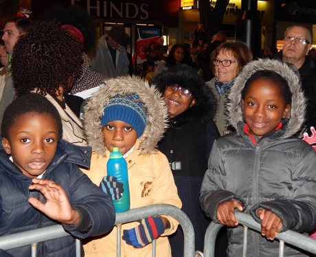 Heart Angels: Gillingham Christmas Light Switch On