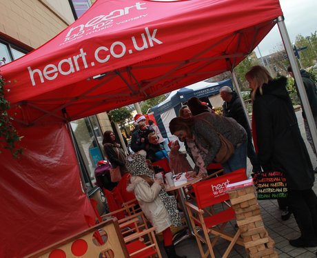 Heart Angels: Sanderson Arcade Christmas Light Swi