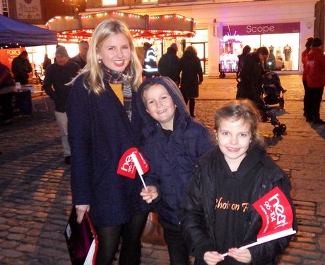 Hitchin Christmas Light Switch On 2015
