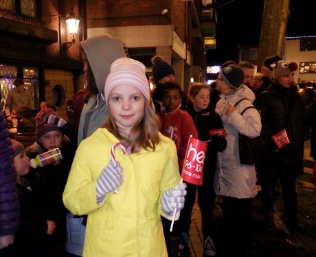 Hitchin Christmas Light Switch On 2015