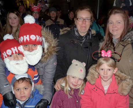A packed out Chelmsford High street were dazzled n