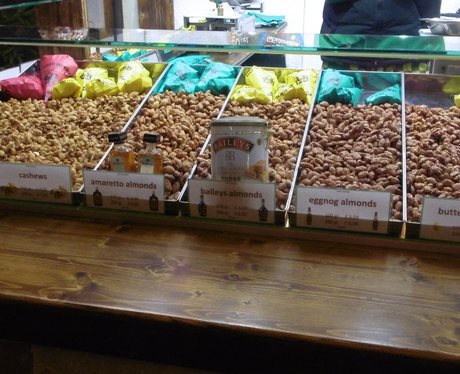 Nuts stall at the Christmas Market