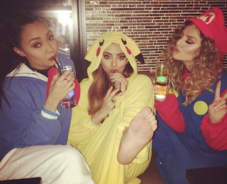 Little Mix dressed up