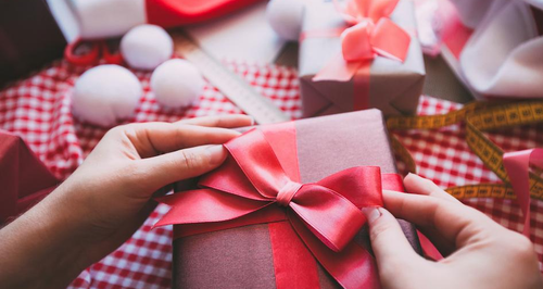 Wrapping Christmas Presents