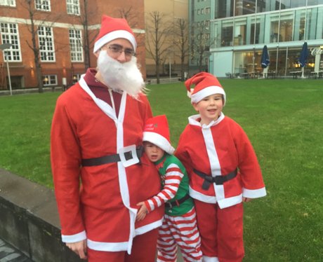Heart At The Reading Santa Run