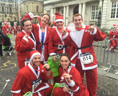 Heart At The Reading Santa Run