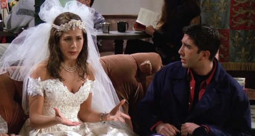Friends episode one Ross Rachel