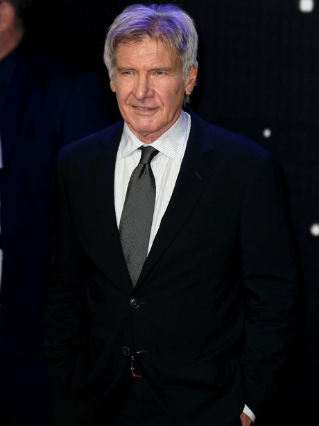 Harrison Ford attends European Star Wars Premiere