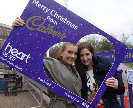 Heart at Cadbury World!