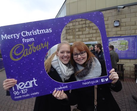 Heart at Cadbury World!
