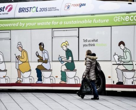 MARCH: Britain's first "Poo Bus"