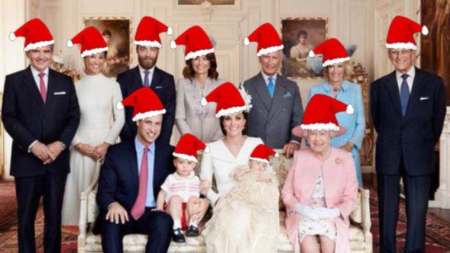 The Royal family at Christmas HEART
