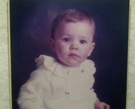 Mark Wright as a little boy