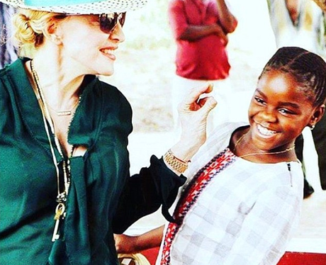 Madonna and Mercy James