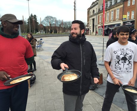 pancake race 2016