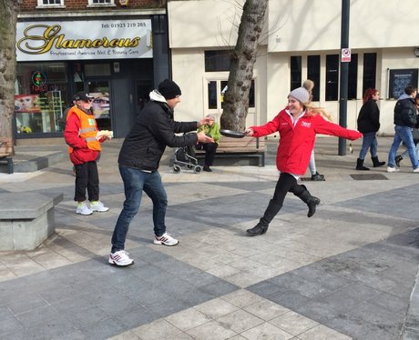 pancake race 2016