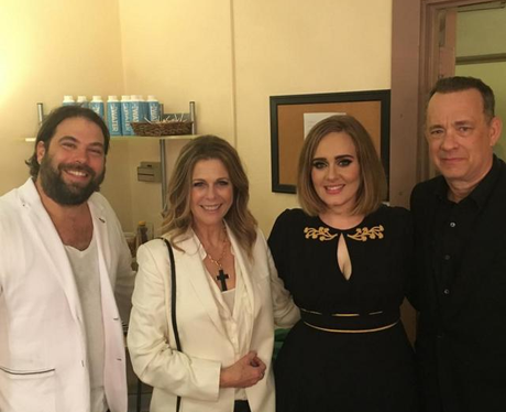 Stars with Adele