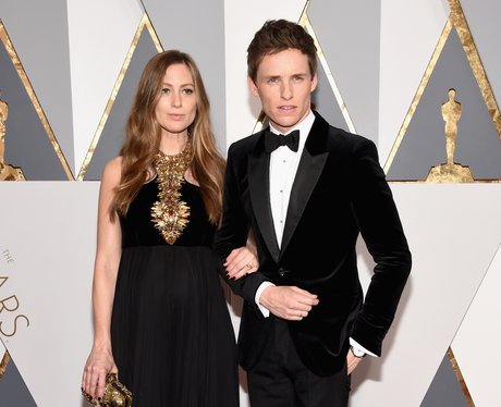 Hannah Redmayne and Eddie Redmayne