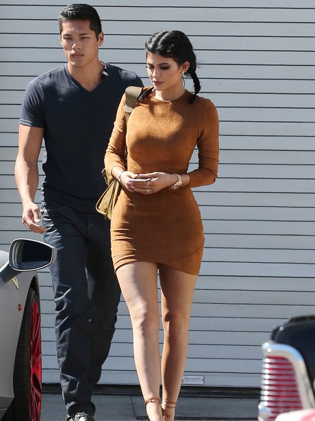 Kylie Jenner and hot bodyguard in September 2015