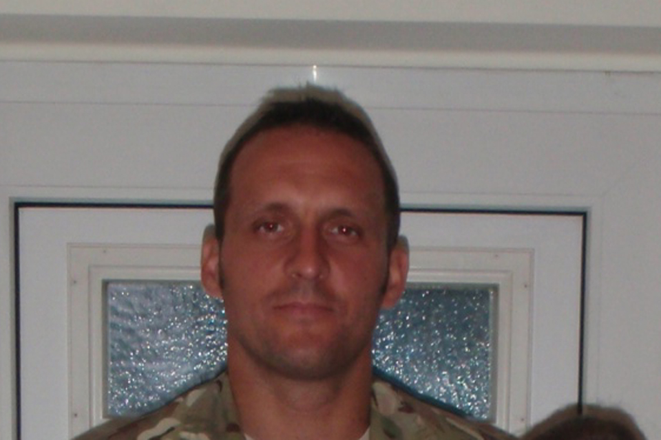 Warrant Officer Class 2 Spencer Faulkner MOD