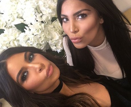 Kim Kardashian and her doppleganger Kamilla Osman