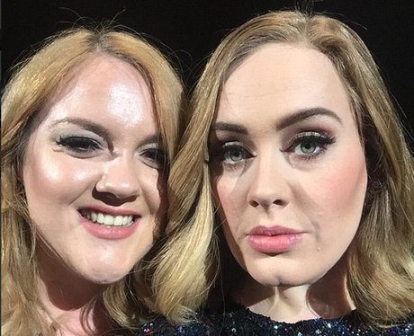 Adele and her doppelgänger