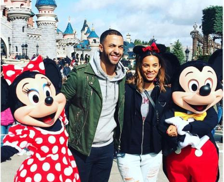 Marvin and Rochelle Humes Disneyland