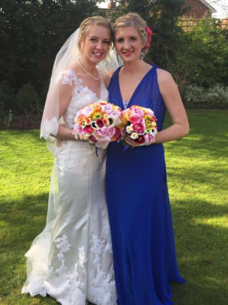 Rebecca Adlington Bridesmaid