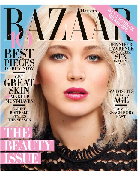 Harper's Bazaar with Jennifer Lawrence