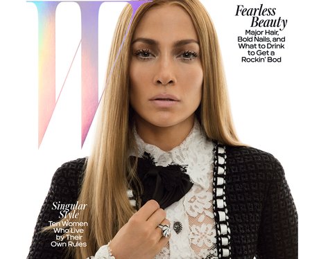 W Magazine with Jennifer Lopez