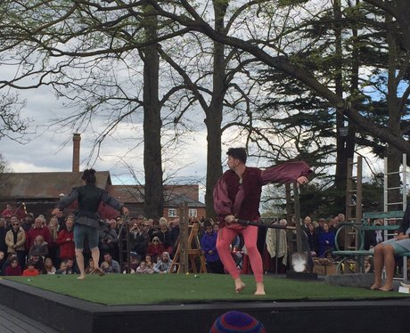 Performers at Shakespeare's 400th celebrations