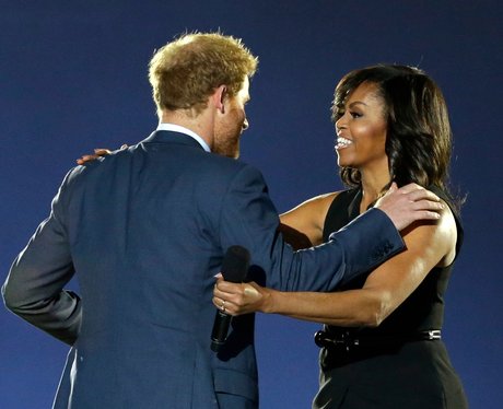 Prince Harry and Michelle Obama Invictus Games
