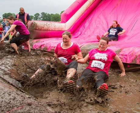 Race For Life Pretty Muddy Stamford 2016 - Race For Life Pretty Muddy ...