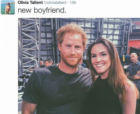 Prince Harry meets Olivia Tallent