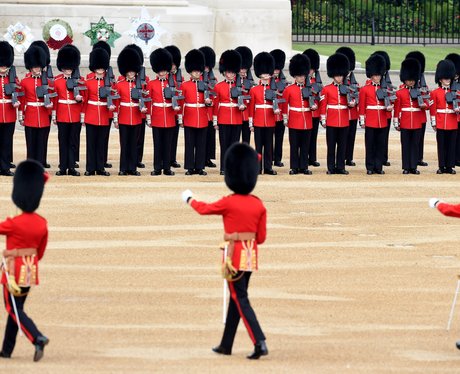Queen's birthday trooping the colour (Saturday)
