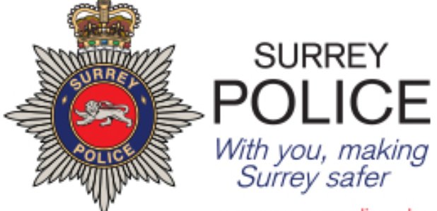 Surrey police badge