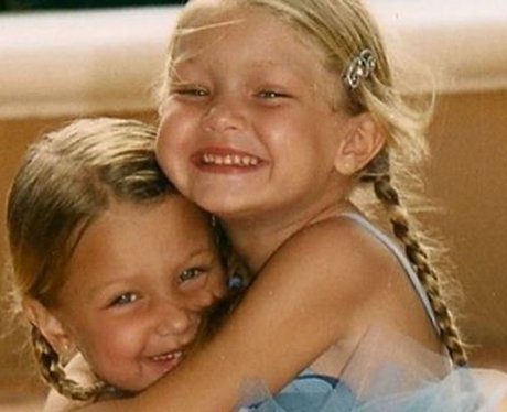Gigi and Bella Hadid childhood photo ballet