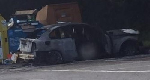 Locks Heath car arson