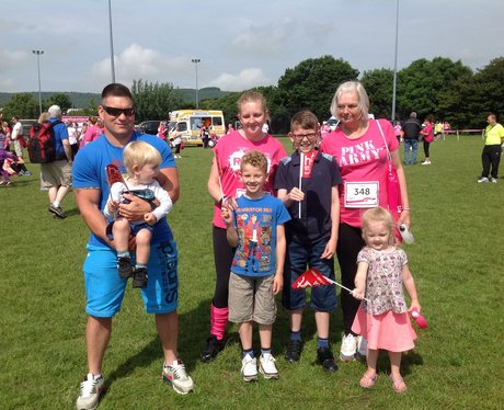 Heart Angels at Eastbourne Race For Life