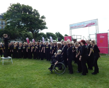 Heart Angels at Worthing Race For Life