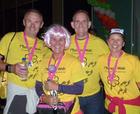 St Clare Hospice Midnight Walk 2016