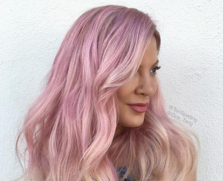 Tori Spelling Instagram new hair