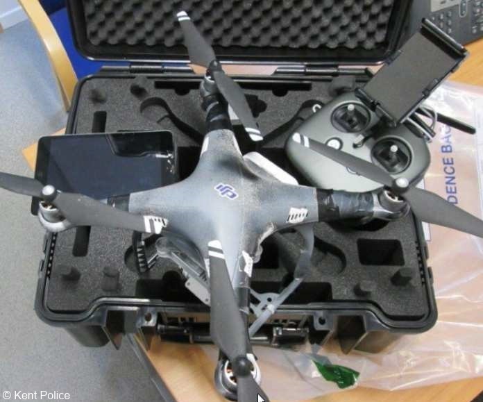 Illegally Used Prison Drone