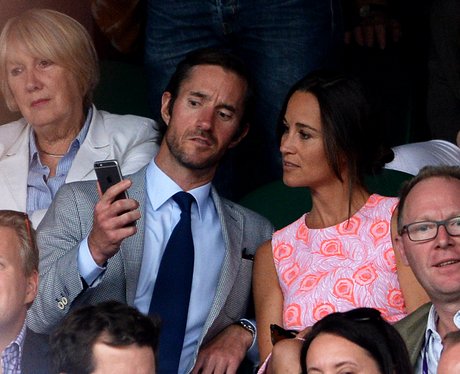 James Matthew's and Pippa Middleton at Wimbledon