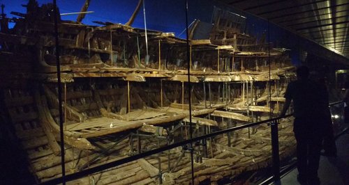 Mary Rose unveiled Portsmouth