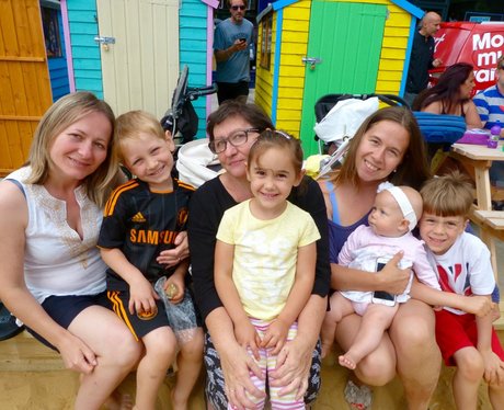 Families galore turned out to watch some amazing f